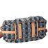 Louis Vuitton Porte Epaule Raye MM Monogram Denim Shoulder Bag M95334 Blue